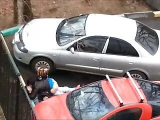 Gros ventre mec avec des gens hindi bf sexy hd vous le faites parking public avec une salope